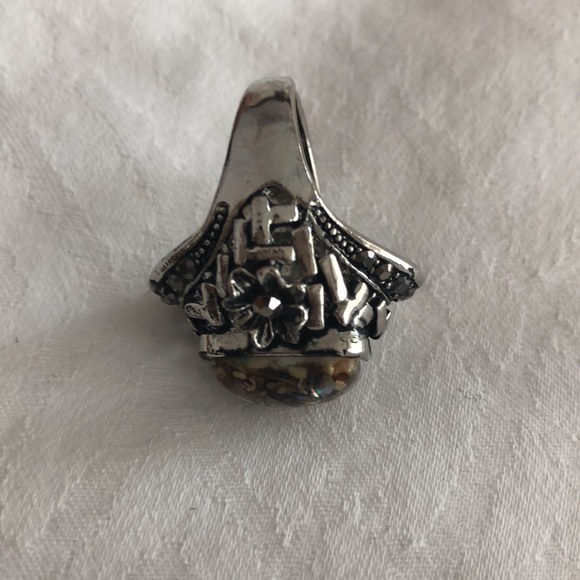 Multi colour stone ring - Picture 5 of 8